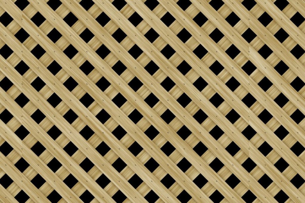 lattice is a versatile fence topper